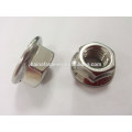 f594G serrated flange head nut stainless steel flange head nut F594G